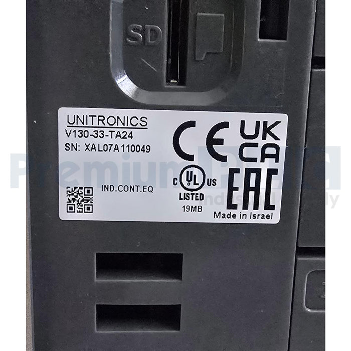 NEW UNITRONICS V130-33-TA24 VISION 130 SERIES PLC+HMI PANEL DISPLAY 2.4" NSMP