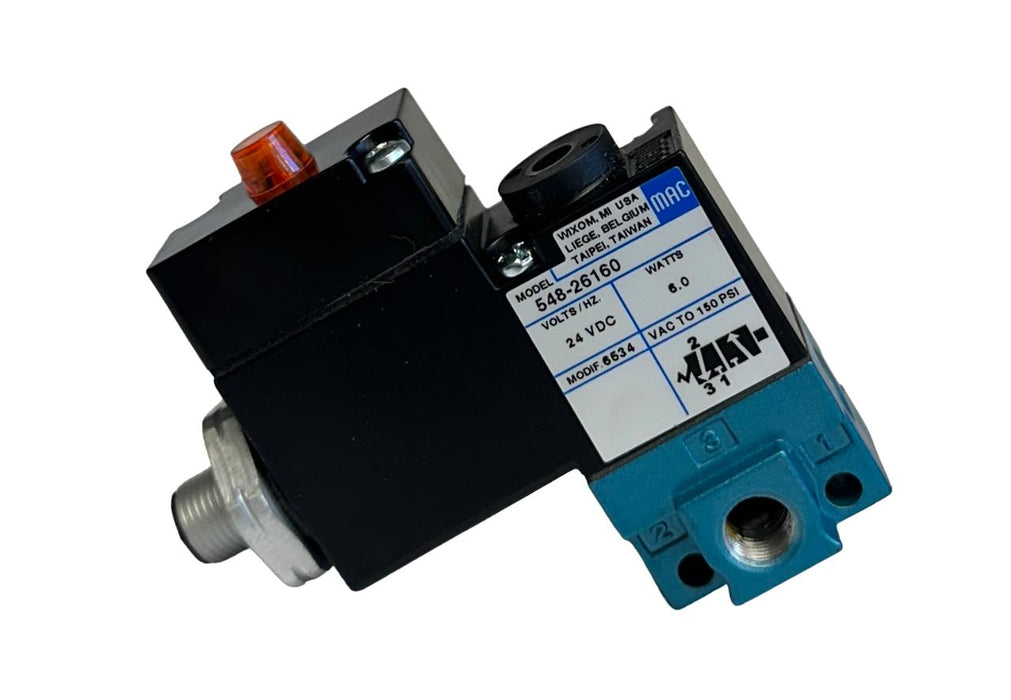 MAC VALVES 548-26160 / 54826160 SOLENOID VALVE 24VDC 6.0W NSNP