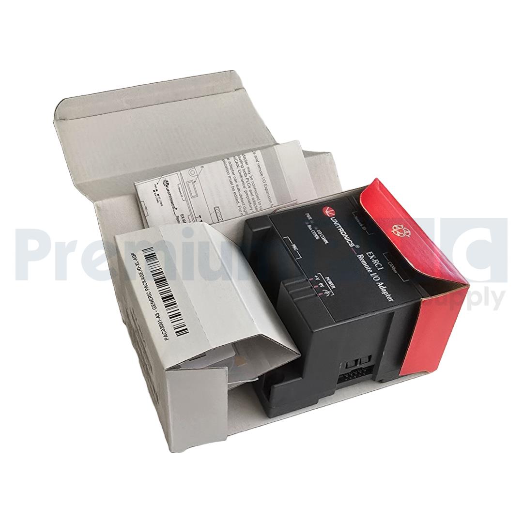 NEW UNITRONICS EX-RC1 / EXRC1 REMOTE I/O ADAPTER EXPANSION MODULE 24VD ...