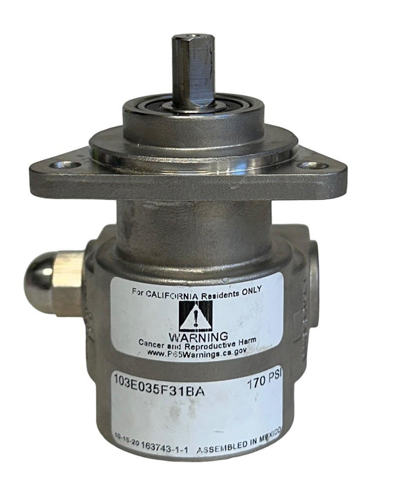 STANDEX PROCON 103E035F31BA SERIES 3 ROTARY VANE PUMP STAINLESS 35GPH NSNP