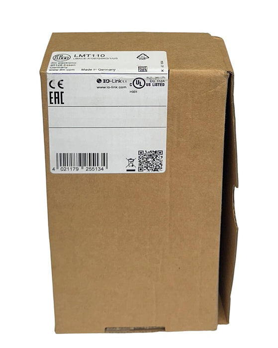 IFM LMACE-A12E/QSKG/1/US / LMT110 POINT LEVEL SENSOR IO-Link 18-30VDC NSMP