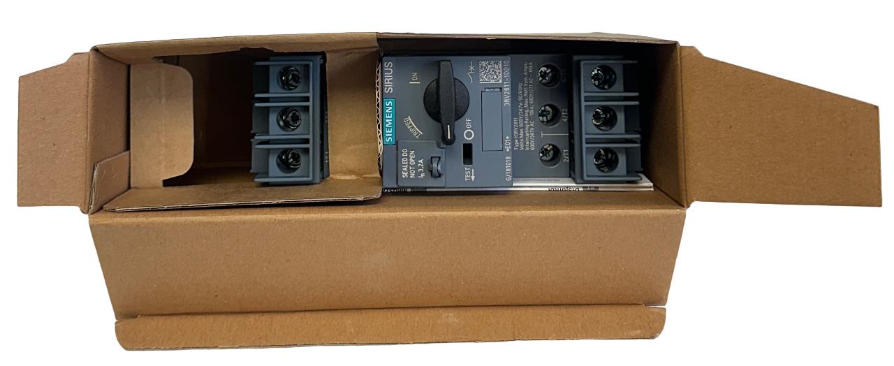 SIEMENS 3RV2811-1DD10 / 3RV28111DD10 SIRIUS CIRCUIT BREAKER 3.2A NSMP