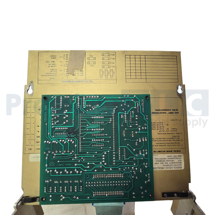 RELIANCE ELECTRIC 14C305 FLEXPAK PLUS VARIABLE SPEED DC DRIVE 40HP INPUT REP.