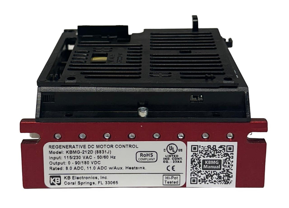 KB ELECTRONICS KBMG-212D / 8831J ULTRACOMPACT REGENERATIVE DRIVE 115/230VAC NSMP