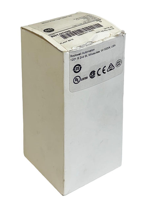 ALLEN BRADLEY 800T-QTH2G /U 30mm PILOT LIGHT PUSH BUTTON GREEN 12-130VAC/DC NSMP