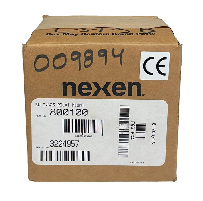 NEXEN 800100 / 32048 BW 0.625 PILOT MOUNT SHAFT MOUNT CLUTCH AIR ENGAGED NSMP