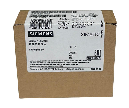 2 SIEMENS 6GK1 500-0FC10 / 6GK15000FC10 SIMATIC BUSCONNECTORS PROFIBUS DP NSFS