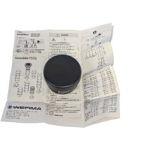 NIB WERMA 640.830.00 TUBE MOUNT TERMINAL ELEMENT 64083000