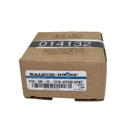 NIB BALDOR DODGE P48-5M-15-1210 HT250 SPKT SPROCKET 112471