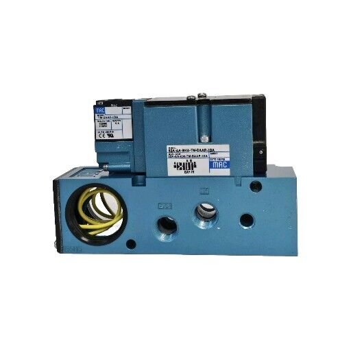 NEW MAC 82A-AA-BKA-TM-DAAP-1DA / 82A-AA-000-TM-DAAP-1DA SOLENOID VALVE AND BASE