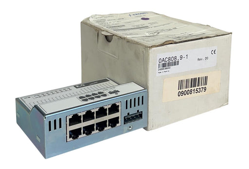 B&R 0AC808.9-1 / 0AC80891 INDUSTRIAL 8-PORT EtherNet HUB 24VDC 0AC808 NSMP