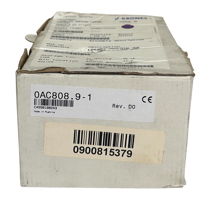B&R 0AC808.9-1 / 0AC80891 INDUSTRIAL 8-PORT EtherNet HUB 24VDC 0AC808 NSMP