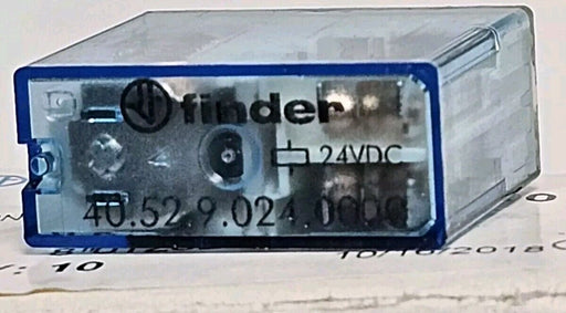 BOX OF 10 NEW FINDER 40.52.9.024.0000 MINIATURE P.C.B RELAYS 405290240000