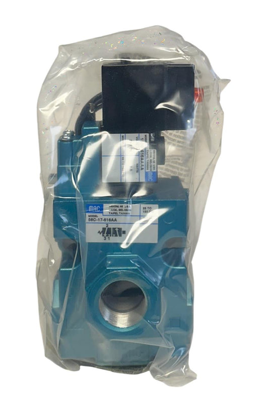 MAC VALVES 56C-17-616AA / 56C17616AA SOLENOID VALVE 24VDC COIL 8.5W NSMP