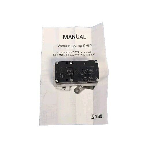 NIB PIAB L28A6-B2N VACUUM PUMP MINI L28A6B2N