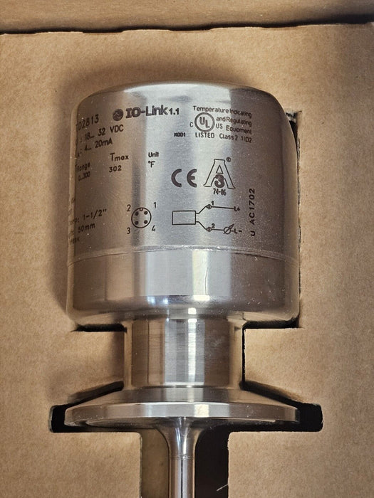 NIB IFM TD-050FFEC01-A-ZVG/US TEMPERATURE TRANSMITTER WITH DISPLAY TD2813