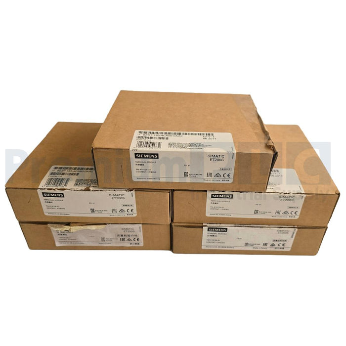 LOT OF 5 BOXES SIEMENS 6ES7193-4CA50-0AA0 SIMATIC ET200S TERMINAL MODULES NSMP