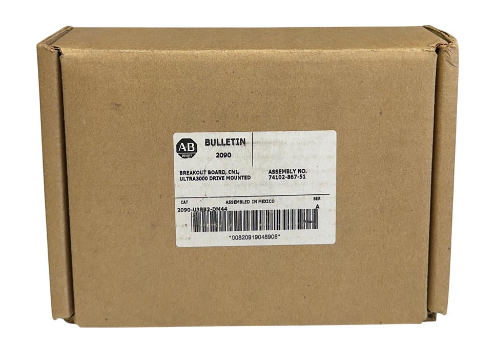 ALLEN BRADLEY 2090-U3BB2-DM44 /A ULTRA 3000 BREAKOUT BOARD 2090U3BB2DM44 NSMP