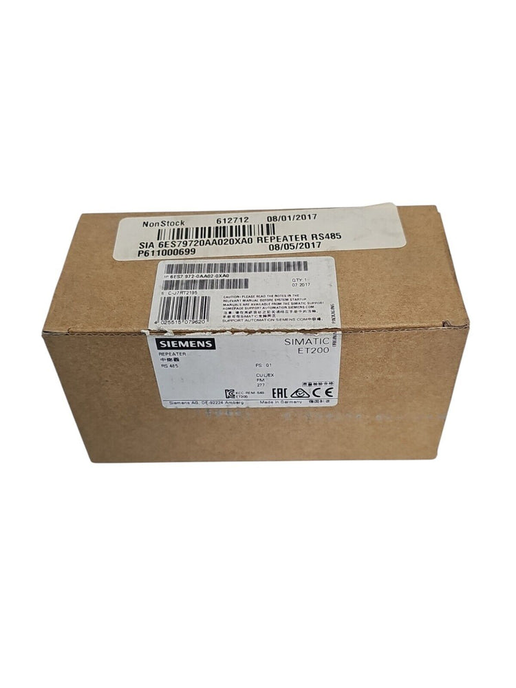 NIB SIEMENS 6ES7972-0AA02-0XA0 REPEATER RS 485 6ES79720AA020XA0