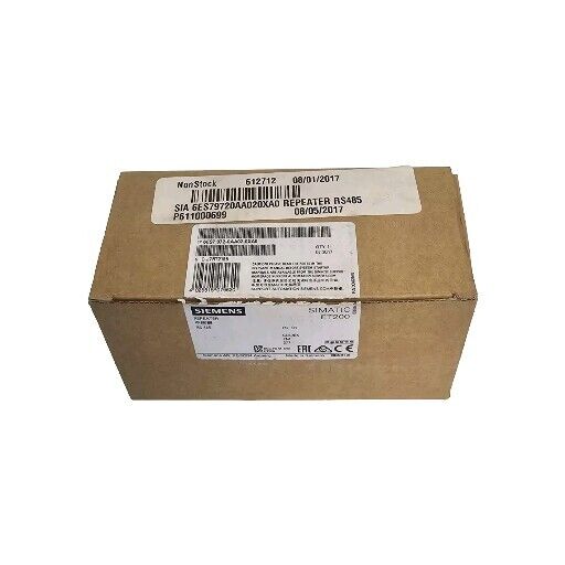 NIB SIEMENS 6ES7972-0AA02-0XA0 REPEATER RS 485 6ES79720AA020XA0