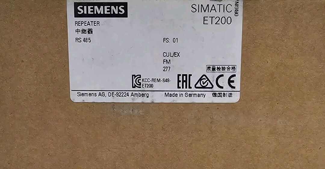 NIB SIEMENS 6ES7972-0AA02-0XA0 REPEATER RS 485 6ES79720AA020XA0