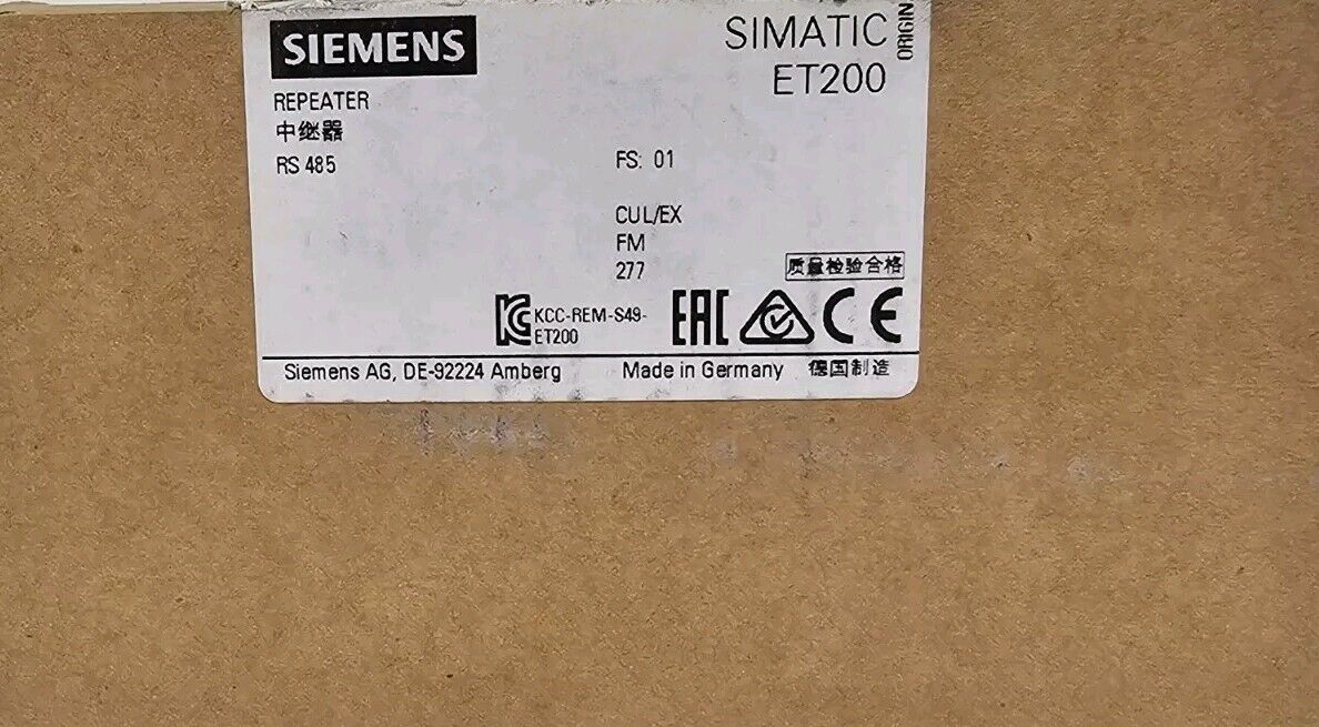NIB SIEMENS 6ES7972-0AA02-0XA0 REPEATER RS 485 6ES79720AA020XA0