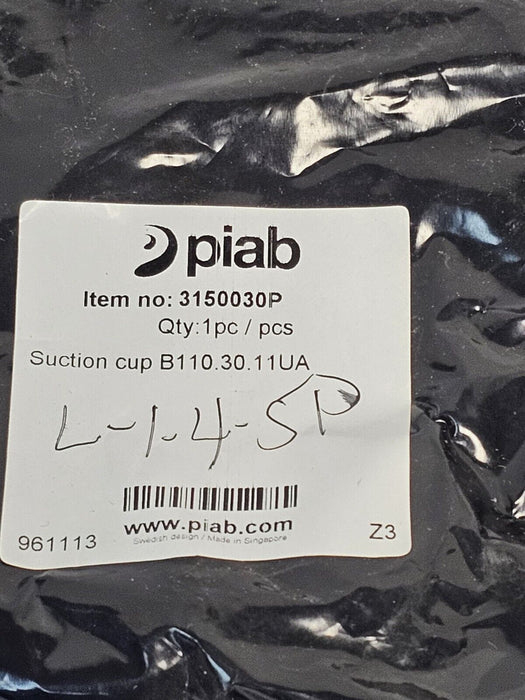 NEW PIAB 31.50.030P SUCTION CUP B110.30.11UA 3150030P