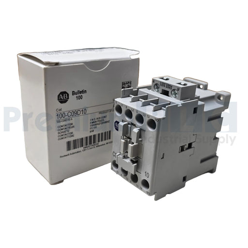 NEW ALLEN BRADLEY 100-C09D10 /A IEC CONTACTOR 9A 110V50HZ/120V60HZ COIL NSMP