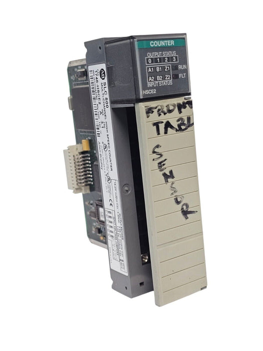 ALLEN BRADLEY 1746-HSCE2 SER. A FRN: 3.1 MULTI-CHANNEL HIGH SPEED COUNTER