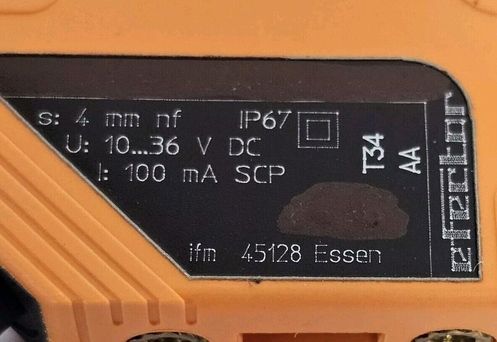 NEW IFM IN2004-FRKG/12"/US100 INDUCTIVE SENSOR IN8514