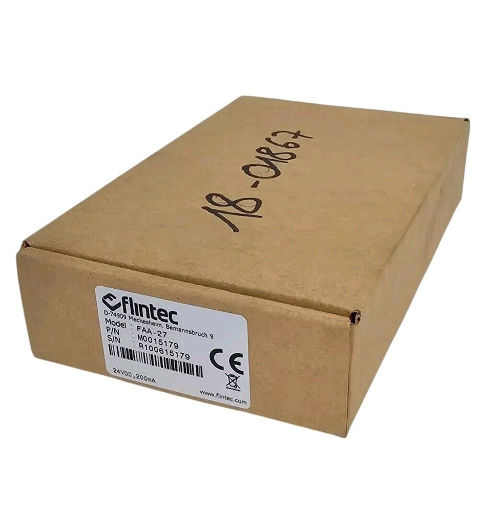 NIB FLINTEC MODEL: FAA-27 AMPLIFIER P/N: M0015179