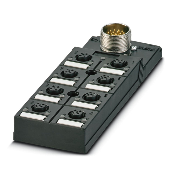 NEW PHOENIX CONTACT SACB-8/16-L-M23 DISTRIBUTOR BOX 8-SLOT 5-POS 1692459 NSFS