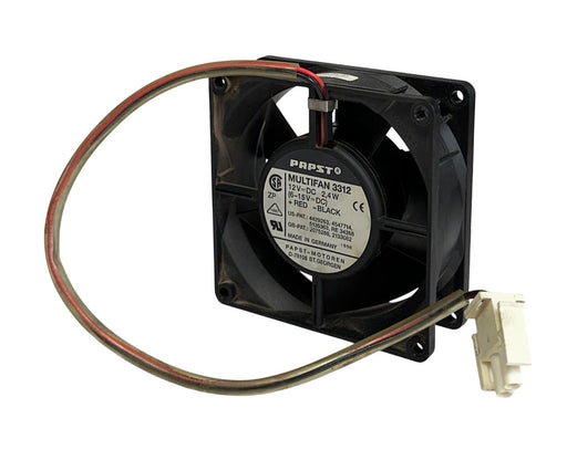 PAPST MULTIFAN 3312 DC AXIAL FAN 6-15VDC 2.4W SUB-00295 SQUARE BLACK USNP