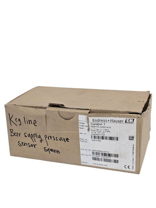 NIB ENDRESS + HAUSER CERABAR T PMP135-A2G01A1S PRESSURE TRANSDUCER