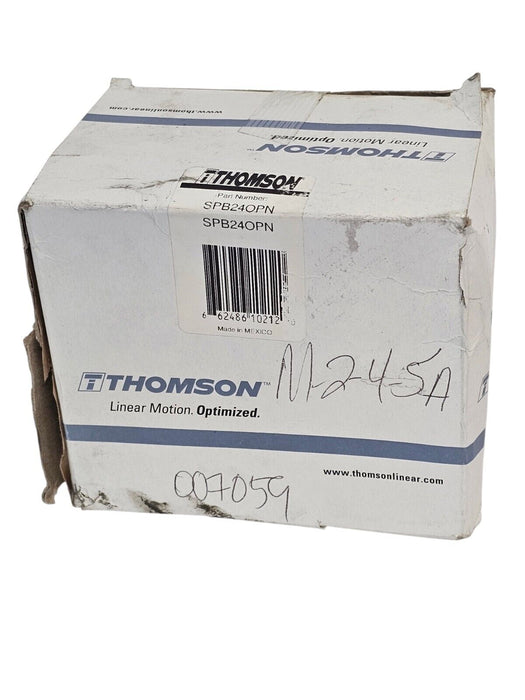 NIB THOMSON SPB24OPN PILLOW BLOCK LINEAR BEARING