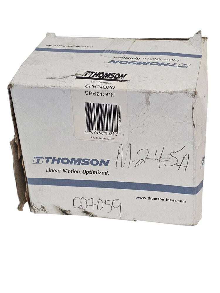 NIB THOMSON SPB24OPN PILLOW BLOCK LINEAR BEARING