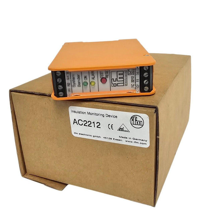 NIB IFM EFECTOR AC2212 INSULATION MONITORING DEVICE