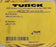NEW TURCK VBRS 4.4-2PKG 3M-1/1 CORDSET SPLITTER ID NUMBER: U0117-45