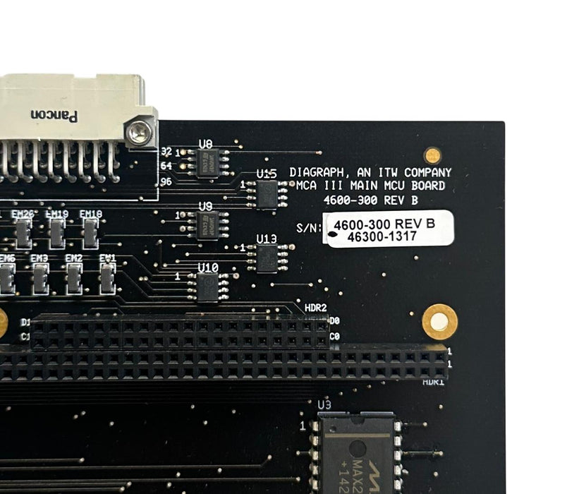 DIAGRAPH 4600-300 / 4600300 MCA III MAIN MCU INTERFACE BOARD Rev. B NSNP