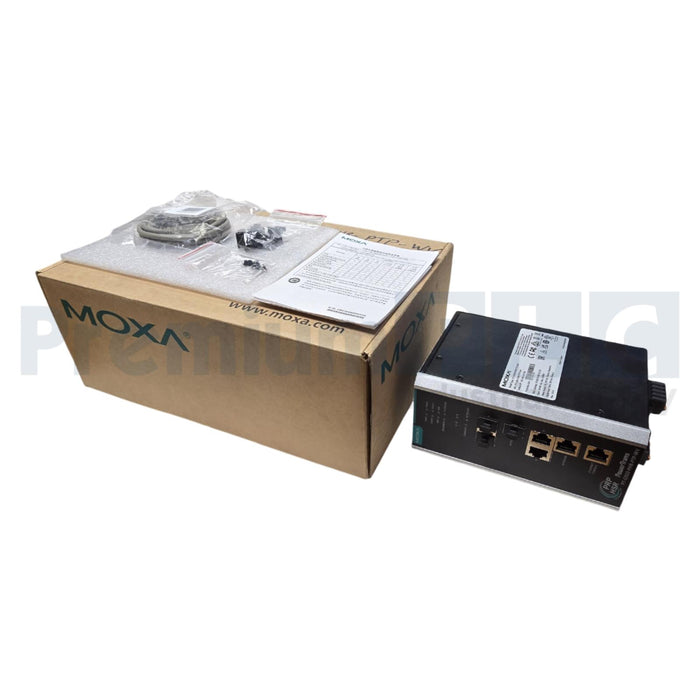 MOXA PT-G503-PHR-PTP-WV GIGABIT MANAGED REDUNDANCY BOX 10/100/1000BaseT(X) NSMP