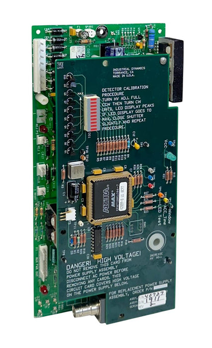 INDUSTRIAL DYNAMICS 40727 / 42490 / 40725 POWER SUPPLY ASSEMBLY CARD USNP