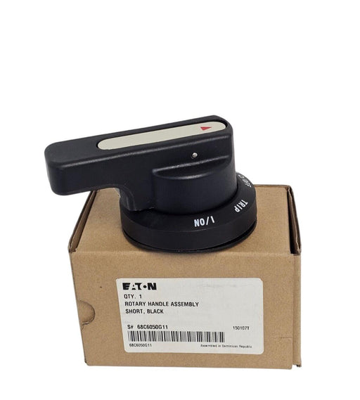 NIB EATON 68C6050G11 ROTARY HANDLE ASSEMBLY SHORT, BLACK