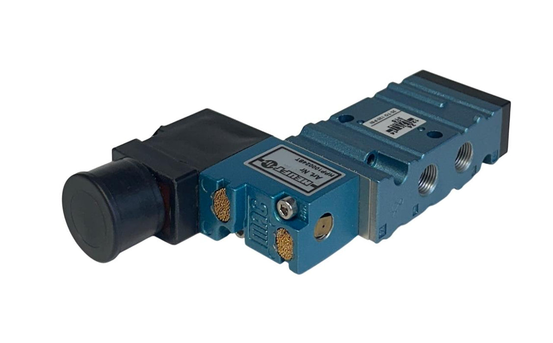 HEUFT MAC HPP100024ST SOLENOID VALVE 24VDC COIL DEDJFJ 25-120PSI NSNP