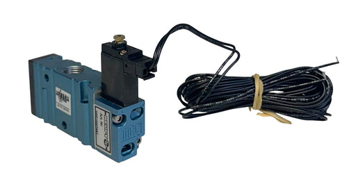 HEUFT MAC HPP100075ST SOLENOID VALVE 24VDC COIL 20-120PSI 3/2 WAY NSNP