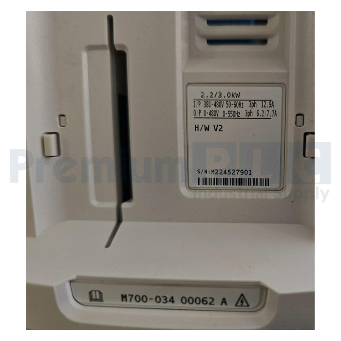 NIDEC LEROY SOMER M700-034 00062 A101 03 AB100 H/W V2 UNIDRIVE M 2.2/3.0kW NSMP