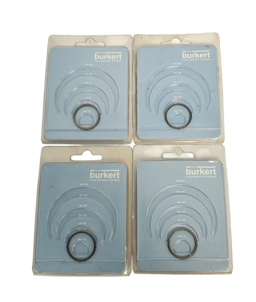 LOT OF 4 NEW BURKERT 641110 FUEL RINGS