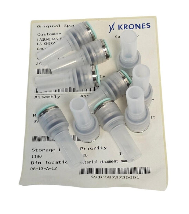 LOT OF 10 NEW KRONES 0901015867 PLUG-IN REDUCER ONE TOUCH FITTINGS