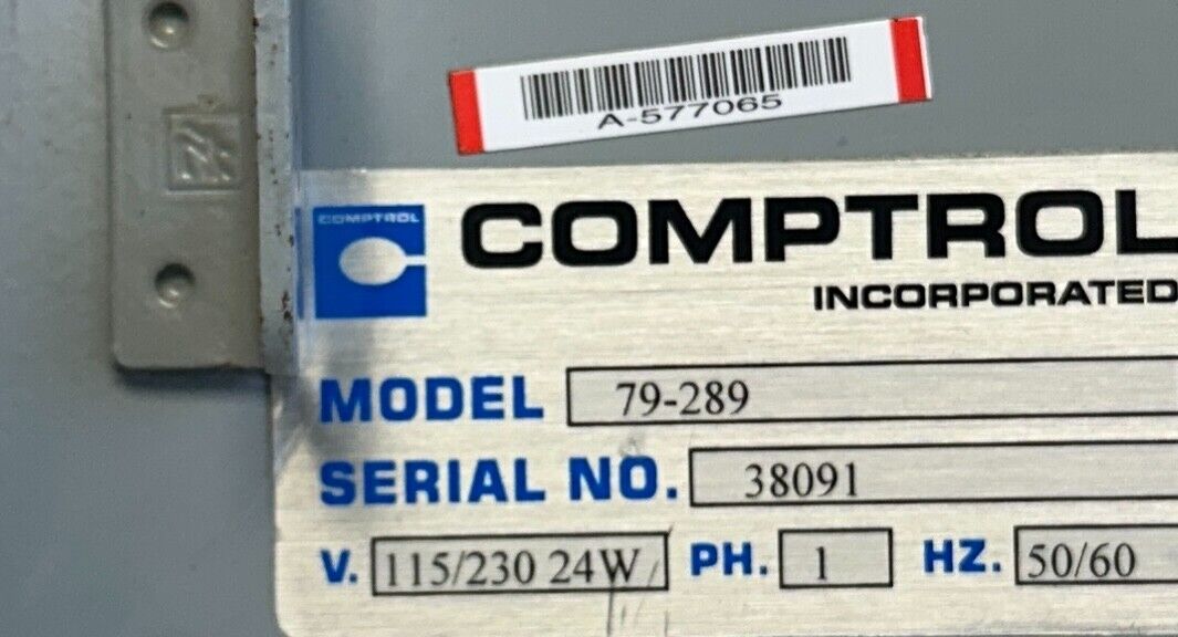 COMPTROL MODEL 79-289 / 79289 TENSION INDICATOR CONTROL INTERFACE 115/230V NSNP