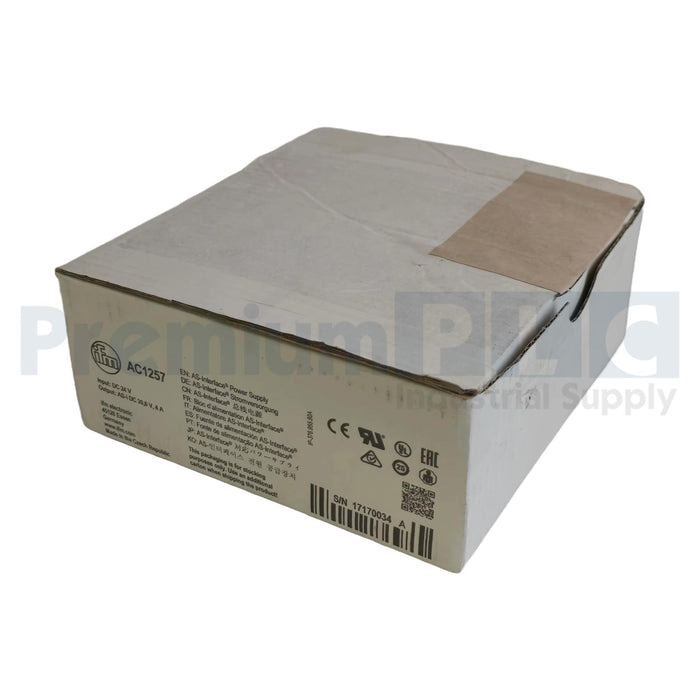 IFM AC1257 PSU-24VDC/ASi-4A AS-Interface POWER SUPPLY DC/DC CONVERTER 24VDC NSMP