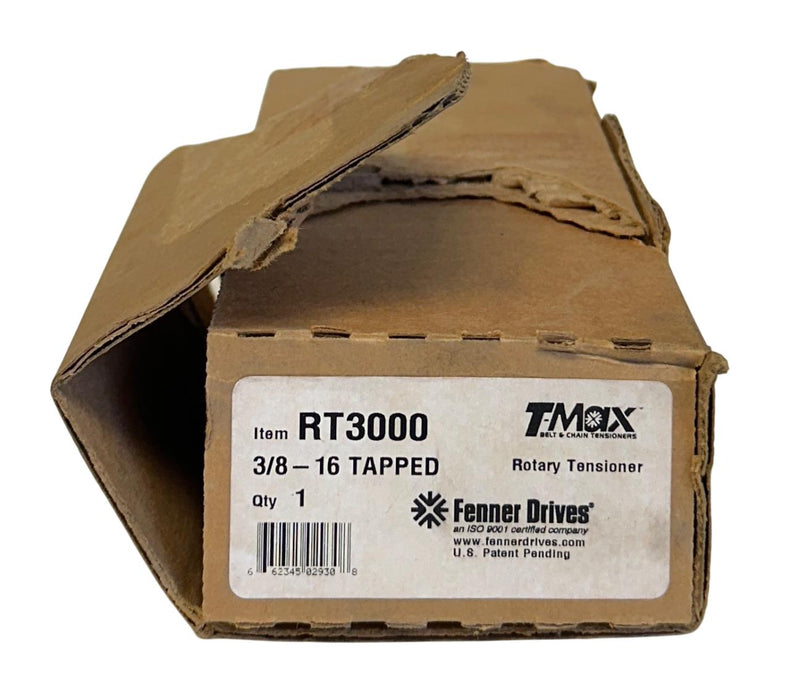 FENNER DRIVES RT3000 T-MAX ROTARY TENSIONER 3/8-16 TAPPED 3000 SERIES NSMP